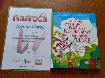 V SPONTANICZNY KONKURS WIERSZY PATRIOTYCZNYCH "KTO TY JESTEŚ"