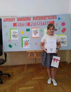 VII Gminny Konkurs Matematyczny "Mistrz Matematyki"