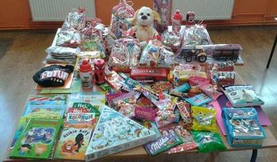 Mikołaj i Czerwonokrzyska Gwiazdka