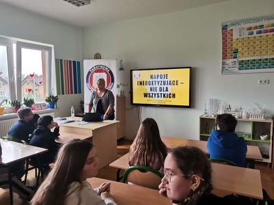 NAPOJE ENERGETYZUJĄCE - NIE DLA WSZYSTKICH