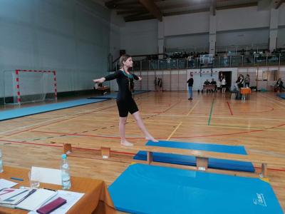 FINAL WOJEWÓDZKICH IGRZYSK DZIECI W GIMNASTYCE.