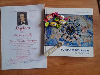 XX KONKURS WOJEWÓDZKI " JULIUSZ SŁOWACKI I JEGO EPOKA"