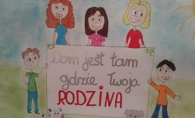 II Gminny Konkurs plastyczno- literacki pt.: Moja rodzina, to największa wartość!