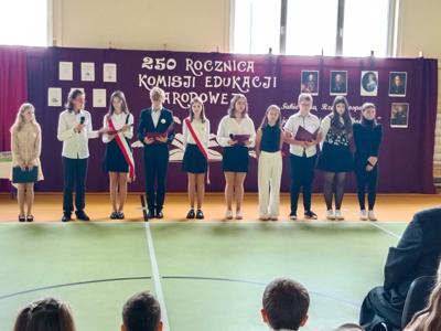 Uroczystość Dnia Edukacji Narodowej oraz obchodów 250 rocznicy powołania Komisji Edukacji Narodowej.