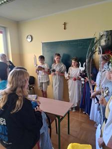 "W świecie mitologii greckiej" lekcja historii .