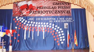 XVI Gminnego Przeglądu Pieśni Patriotycznych Wiązownica 2023. 