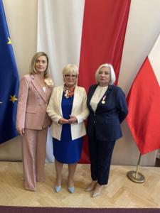 Złoty Medal za Długoletnią Służbę dla Pani Marta Suszyło