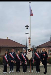 Gminne obchody Święta Niepodległości z udziałem Pocztu Sztandarowego naszej szkoły 