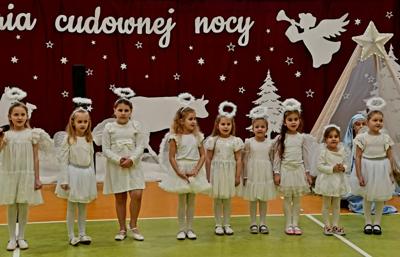 Uroczyste spotkanie bożonarodzeniowe ,,Historia jednej nocy " 