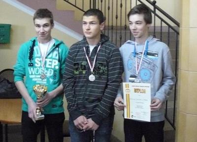 Dominik Szczepanek -3B, Piotr Kowalski - 3B, Michał Szczepanek - I