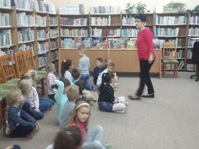 Zajęcia w bibliotece