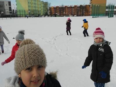 Zabawa na śniegu - 17.01.2018