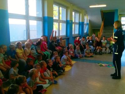 Spotkanie z Policjantem – 10.09.2018 – klasy IA, IB, IC, ID