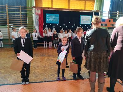 II miejsce w konkursie Natalka klasa 0A
