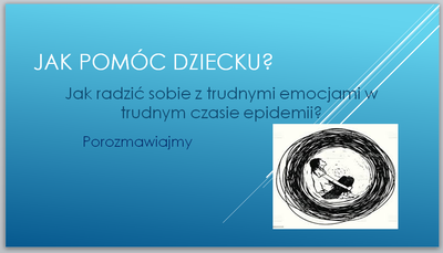 Jak radzić sobie z trudnymi emocjami w trudnym czasie epidemii?
