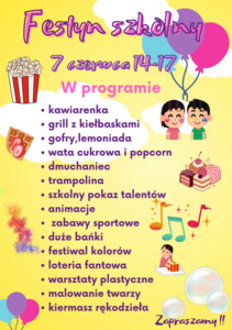 Festyn szkolny - zdjęcie plakatu 1