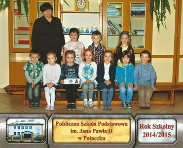 młodsza grupa przedszkolna wychowawczyni pani Małgorzata Lisowska