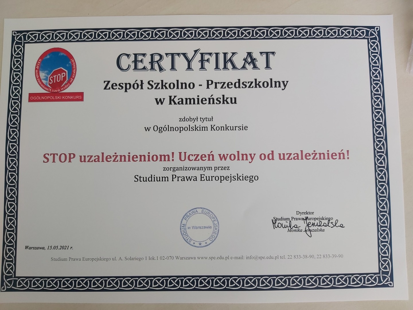 Tutaj powinien być opis