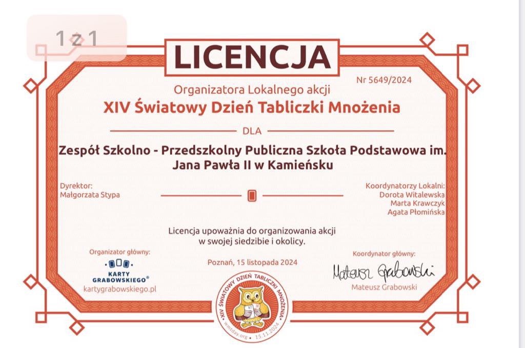 Tutaj powinien być opis