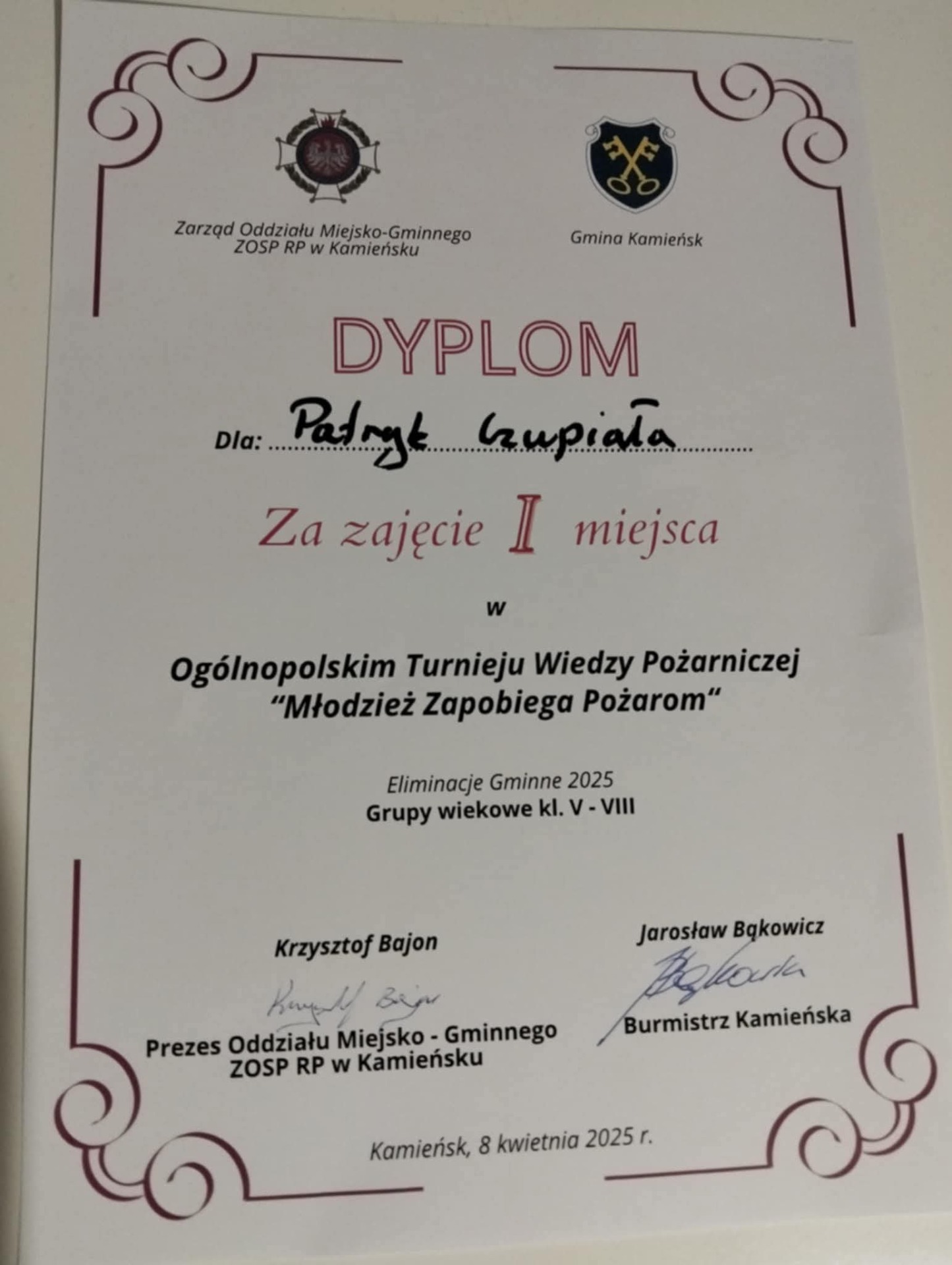 Tutaj powinien być opis