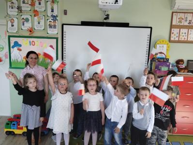 Święta majowe w Przedszkolu w Łańcach
