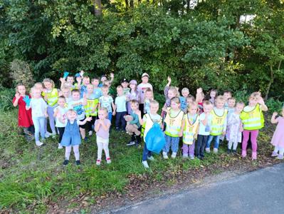 Sprzątanie świata przedszkolaków z Kobyli