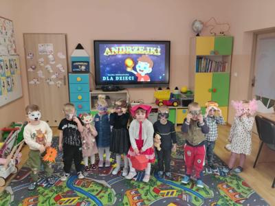 ZABAWA ANDRZEJKOWA U PRZEDSZKOLAKÓW Z KOBYLI