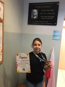 Sukces Wiktorii z kl. 4