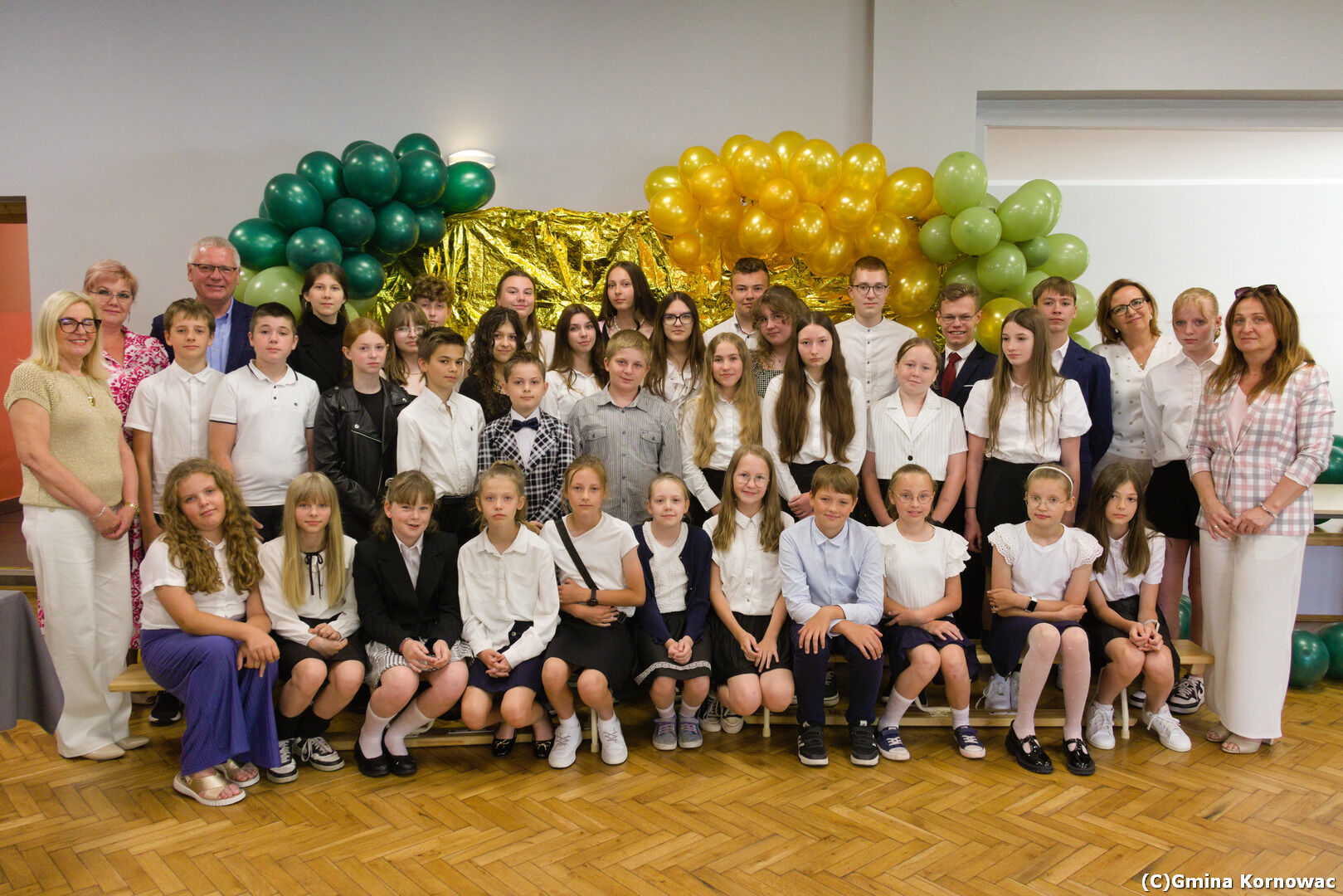 Spotkanie p.wójta z najlepszymi