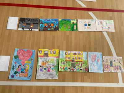 Gminny konkurs plastyczny „Szkoła bez przemocy – razem tworzymy bezpieczną przestrzeń”