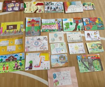 Gminny konkurs plastyczny „Szkoła bez przemocy – razem tworzymy bezpieczną przestrzeń”