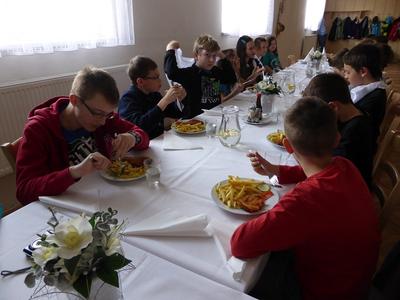 Działanie I - obiad w Brance u Opawy.