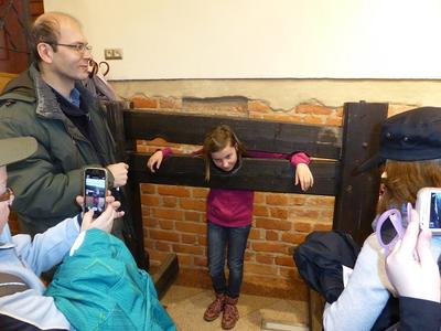 Działanie I - zwiedzanie Zamku Piastowskiego w Raciborzu