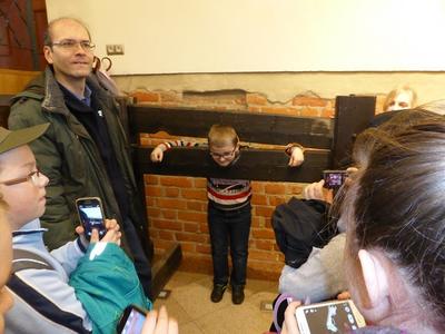 Działanie I - zwiedzanie Zamku Piastowskiego w Raciborzu