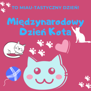 Postanowiliśmy w tym roku uczcić w naszej szkole Światowy Dzień Kota, uczniowie mieli sporo pomysłów na to, jak ma wyglądać ten dzień z kotem w roli głównej.  Kot malowany, kot orgiami, maski kotów, przebrania, zdjęcia swoich pupili - to wszystko to, co działo się dziś w szkolnych murach. Był to dobry moment, aby dowiedzieć się czegoś o tych ciekawych zwierzętach - dzieci oglądały filmy o kotach, czytały informacje, rozwiązywały quizy. Uczniowie poznali rasy kotów, a także całą