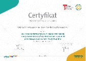 Certyfikat Polskiego Towarzystwa Dysleksji