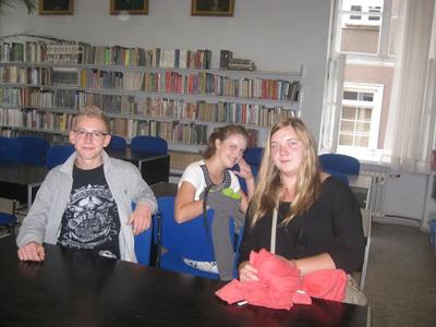 Nasi reprezentanci: Dawid Kuśmierz, Karolina Krasek, Justyna Grim