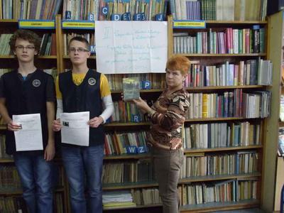 Uczestnicy konkursu wraz z opiekunem