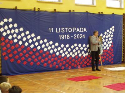 Święto Odzyskania Niepodległości Polski - uroczysty apel 7