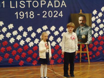 Święto Odzyskania Niepodległości Polski - uroczysty apel 21