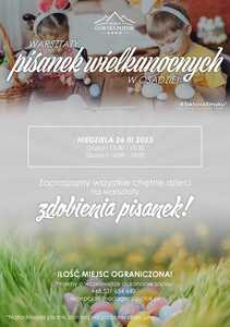 Warsztaty pisanek wielkanocnych w Osadzie