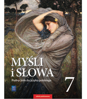 Okładka książki Myśli i słowa, klasa VII