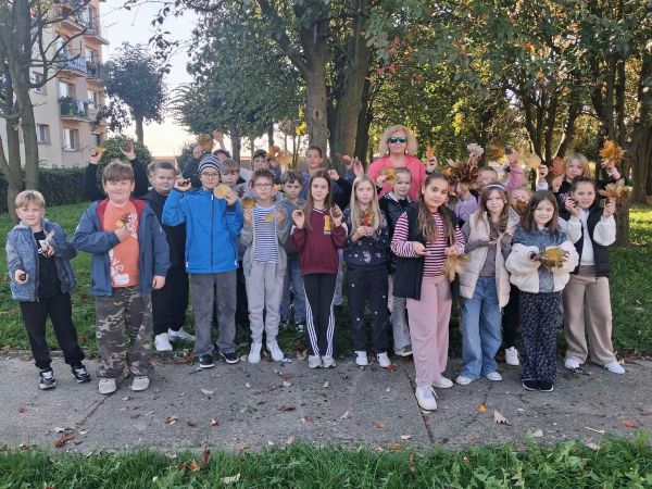 Wycieczka przyrodnicza uczniów SP nr 2 w Kłodawie