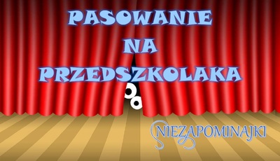 Kalendarz datę ważną wskazuje, bo Pani Dyrektor na przedszkolaka nas pasuje. Choć pod ciężarem ołówka się uginamy, wszystkim wyzwaniom w przedszkolu na pewno sprostamy.