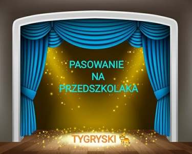 „Idzie sobie przedszkolaczek
Śpiewa, tańczy no i skacze.
Dziś też powód ma do śmiania, bo to dzień jest Pasowania!”