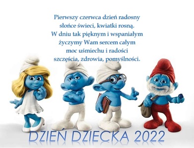 Pierwszy czerwca dzień radosny
słońce świeci, kwiatki rosną.
W dniu tak pięknym i wspaniałym
życzymy Wam sercem całym
moc uśmiechu i radości
szczęścia, zdrowia, pomyślności.