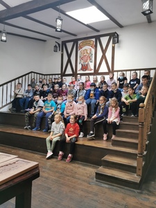 Uczestnicy wycieczki do Torunia