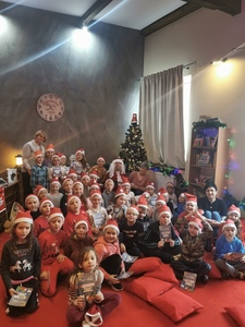 Wizyta klas I - III w Krainie Świętego Mikołaja.