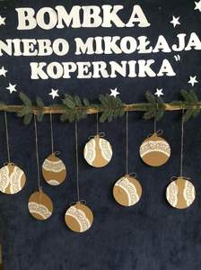 Logo konkursu "BOMBKA NIEBO KOPERNIKA"