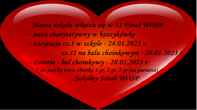 WOŚP SP Zaduszniki